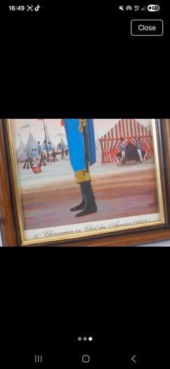 Vintage Collectable French Picture