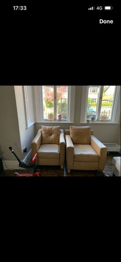 Sofa & Two Armchairs