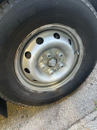 Fiat Ducato Citroen Jumber motorhome wheels