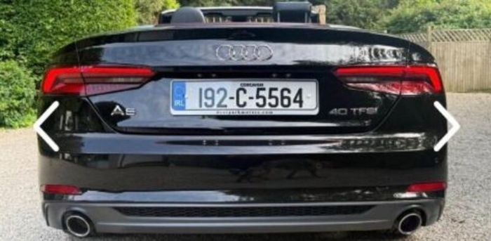 Audi A5 2019 :convertible S Line 2.0tfsi 252hp Aut