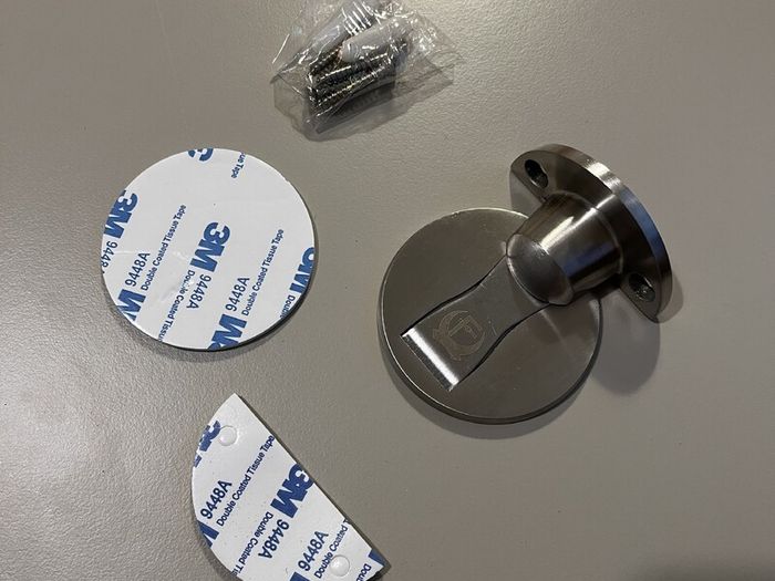 8 x BRAND NEW Stainless Steel Magnetic Door Stopper