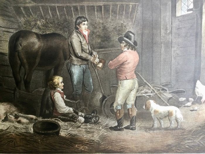 200 Years Old Antique Print