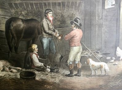 200 Years Old Antique Print