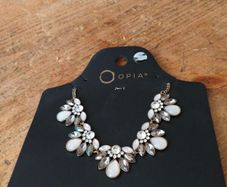 bib statement necklace from the brand Opia.