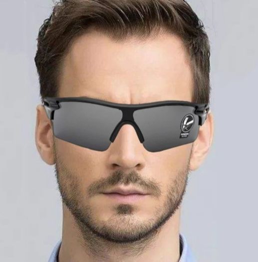 Sunglasses UV400 Outdoor Sports Eyewear Men and Women Driving Cycling White