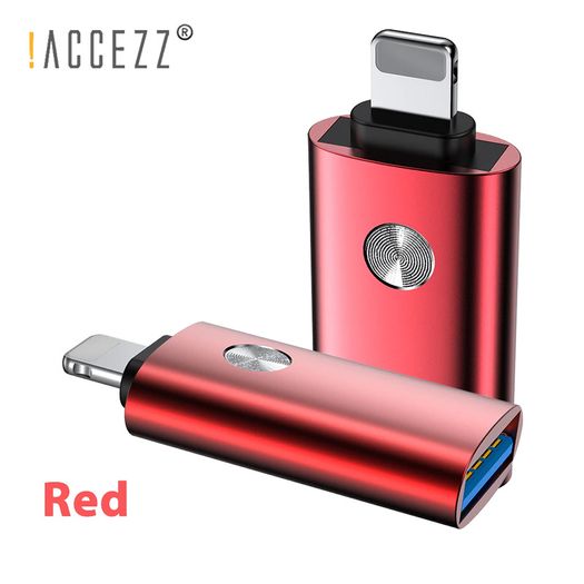 !ACCEZZ Apple OTG Lightning (Male) to USB Type-A (Female) Adapter/Convertor (Brand New/Warranty)