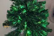 Small fibre optic Christmas tree
