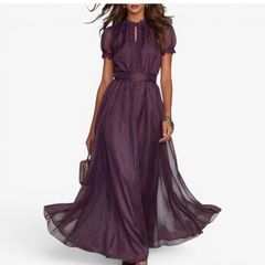 Avianna long Chiffon Dress