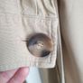 Massimo Dutti Linen Blend Trench Size Large Image 7