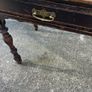Victorian  green top , 2 drawers desk Image 3