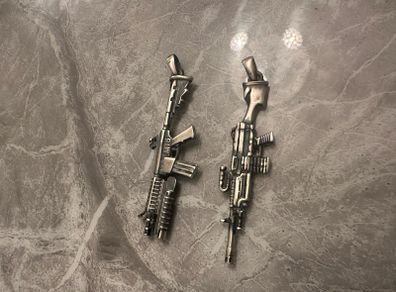 silver pendants x2