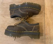 Dr Marten Brown Shoes 8053 quad crazy horse