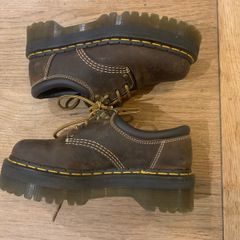 Dr Marten Brown Shoes 8053 quad crazy horse