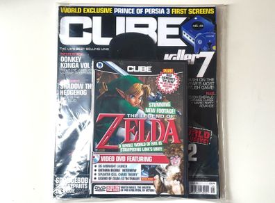 Cube No.45 - Nintendo GameCube Magazine - with Zelda DVD