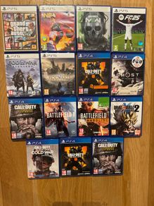 PS5 PS4 Selection of games