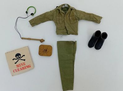 Palitoy Action Man Mine Detection Set Part Outfit