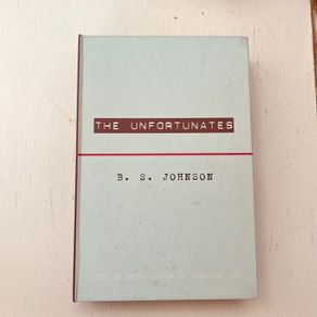 Book. BS Johnson. The Unfortunates