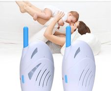 Portable 2.4GHz Wireless Digital Audio Baby Monitor Two Way Talk Crystal Clear Baby Cry Detector Sensitive Transmission