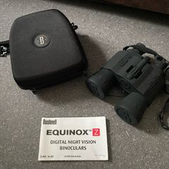 BUSHNELL EQUINOX Z Digital Night Vision Binocular W/Zoom Model 260501 4X50MM