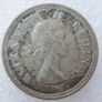 1954 South Africa 2 Shillings Silver Coin Image 2