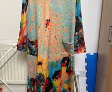 Brand New Midi Dress with Pockets - Size L
