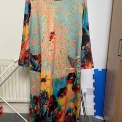 Brand New Midi Dress with Pockets - Size L