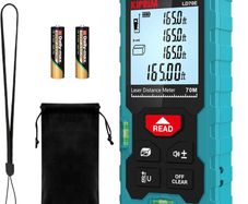 70m Laser Distance Measure High Accuracy 229ft LD70E Laser Tape Measure Compact Laser Measurement Tool with Larger Backlit LCD Display,ft/m/in Switching,Bubble Level
