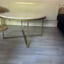 Coffee table marble and gold from EZliving Image 2