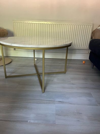 Coffee table marble and gold from EZliving