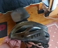 bike helmet silver 10 euro