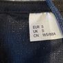 Sparkly navy blue mini dress, Size S Image 4