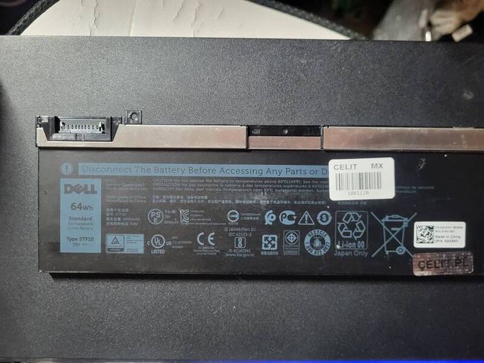 Dell replacement battery