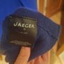 Jaeger 100% wool blue longline cardigan, size M Image 5