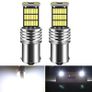 1x 1156 p21w BA15S 4014 led 45 SMD CANBUS NO ERROR Car Tail Bulb Brake Light Auto Backup Reverse Lamp DC12V Image 2