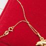 9ct yellow gold necklace Image 3