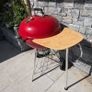 Weber charcoal bbq and Weber side table Image 3