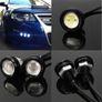 1x 18 MM Car Truck Van Trailer Camper Eagle Eye DRL Fog Led Daytime Running Lights LED 12V Backup Reversing Parking Signal Automobiles Lamps Image 3