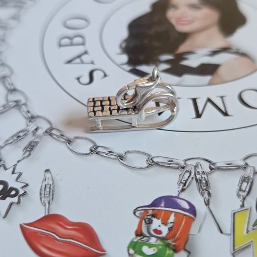 Thomas sabo sled charm club 925 sterling silver