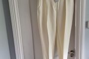 Lennon Courtney cream tailored trousers BNWT size 16