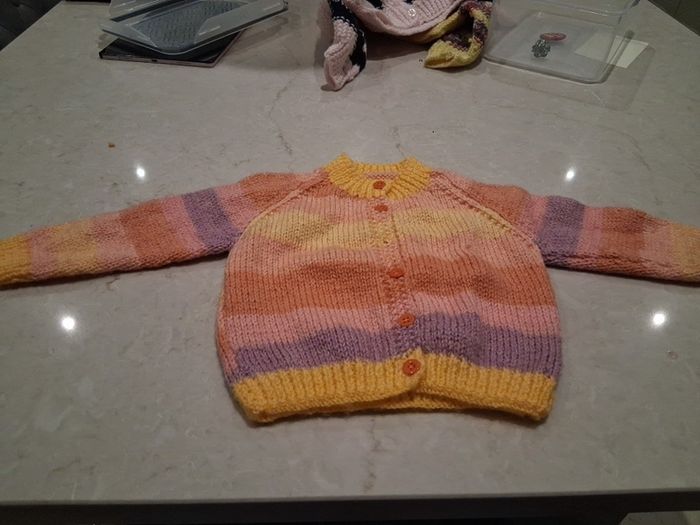 baby cardigan 3-6 months