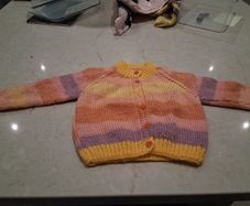 baby cardigan 3-6 months