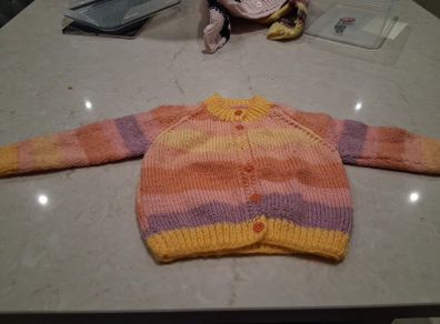 baby cardigan 3-6 months