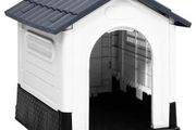 Dog House Grey 57x68x66 cm Polypropylene