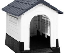 Dog House Grey 57x68x66 cm Polypropylene