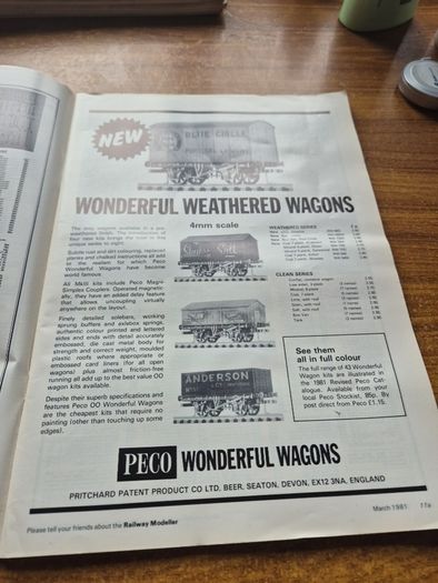 Rare Find: Vintage Railway Modellier March 1981