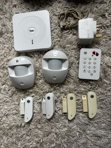 Yale Home Smart Burglar managet remotely by app.