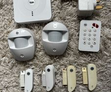 Yale Home Smart Burglar managet remotely by app.