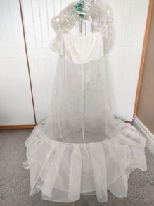 wedding dress hoop