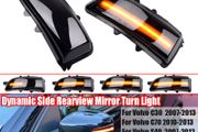 For Volvo C30 C70 S40 V40 V50 V70 S60 Dynamic Blinker LED Turn Signal Side Mirror Blinker Lights Indicator Flasher 2005--2009