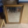 Vintage gold mirror Image 2
